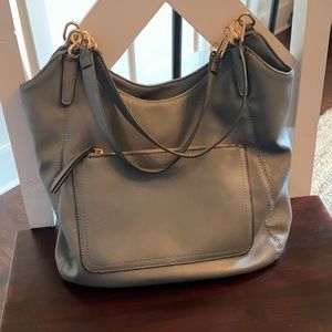 Mathew + Julian Gray Hobo Bag